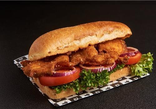 כריך שניצל קריספי ביתי