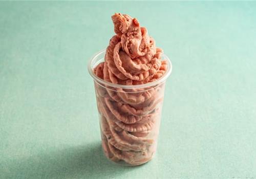 פרוזן יוגורט בכוס גדולה