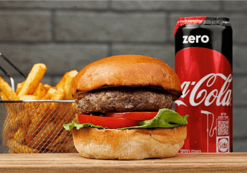 ארוחת המבורגר אנטריקוט