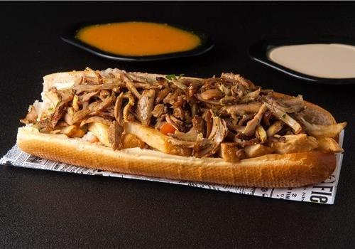 שווארמה הודו בבאגט