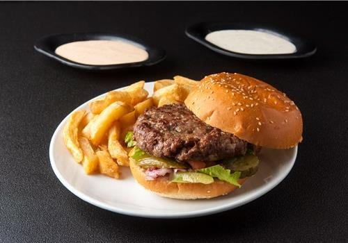 ארוחת ילדים בורגר+צ'יפס צנעני