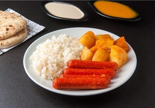 נקניקיות עוף במגשית