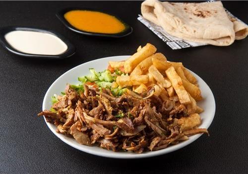 שווארמה הודו במגשית