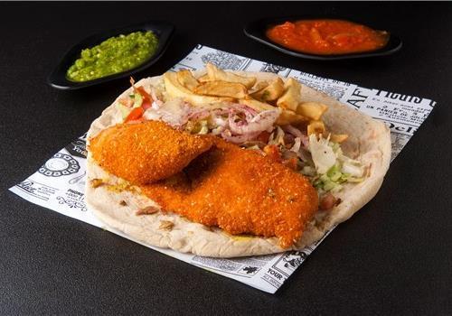 שניצל עוף בלאפה