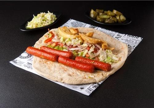 נקנקיות עוף בלאפה