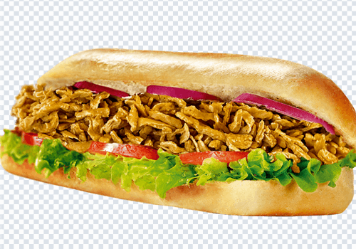 סנדוויץ' שווארמה  טבעונית