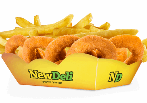 מיקס צ'יפס & טבעות בצל