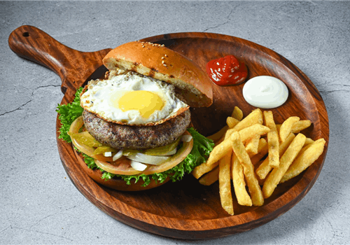 המבורגר אנטריקוט 220 גרם