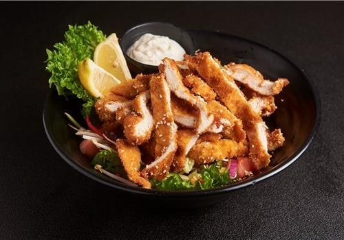 סלט שניצל קריספי