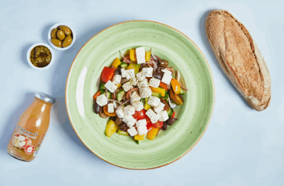 סלט חופי סלוניקי