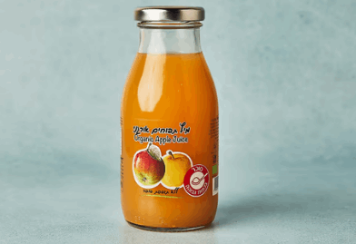 מיץ תפוחים אורגני