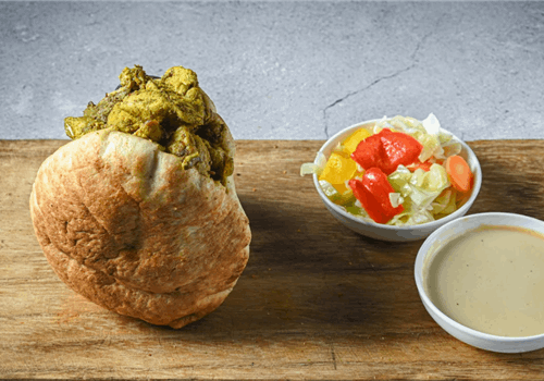 מעורב ירושלמי בפיתה