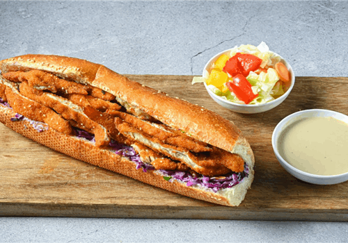 שניצל  בבגט