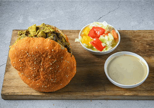 מעורב ירושלמי בפיתה קראבץ'