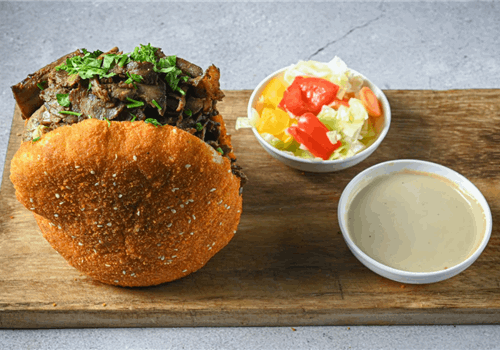 שווארמה דונר בפיתה קראבץ'