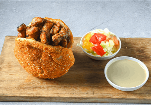 פרגית בפיתה קראבץ'