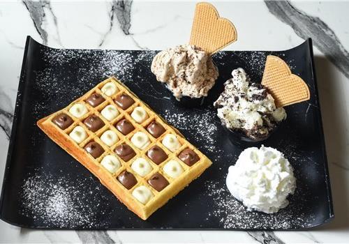 וופל בלגי זוגי וופל בלגי זוגי