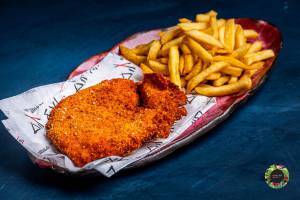 שניצל וצ'יפס שניצל וצ'יפס