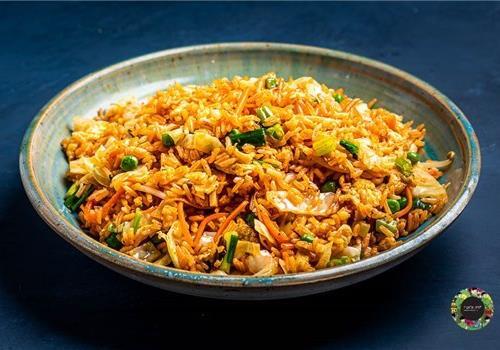 אורז מוקפץ עם ירקות אורז מוקפץ עם ירקות