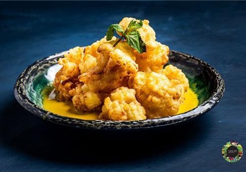 כרובית בטמפורה כרובית בטמפורה