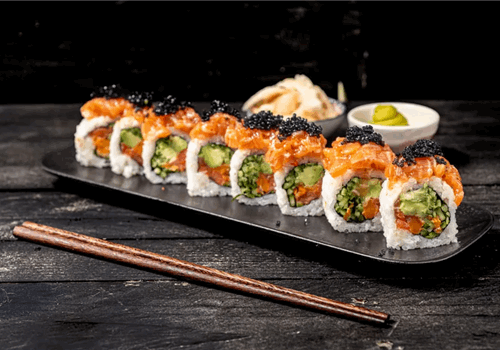 ספייסי סלמון רול