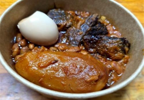 חמין בשרי - מנה