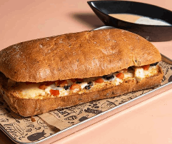 פוקצ'ה חלבית