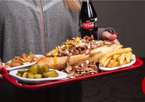 שווארמה בבאגט