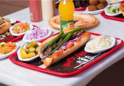 קבב רומני בבאגט