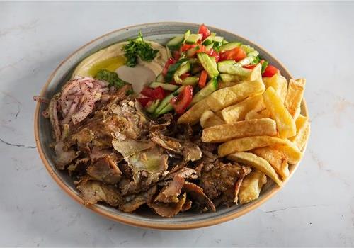 שווארמה הודו בצלחת