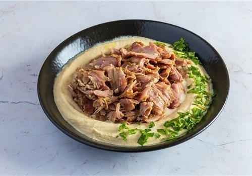 חומוס שווארמה