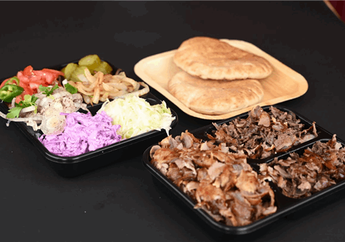 חמגשית שווארמה לשניים