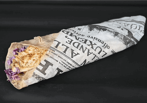 חזה עוף בתיבול ביתי בלאפה