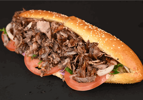 מיקס שווארמה בבגט