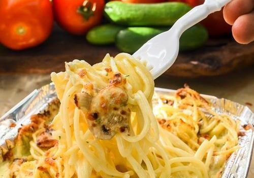 ספגטי ברוטב שמנת