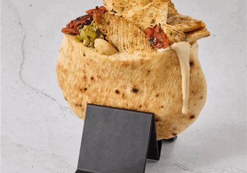 פיתה חזה עוף