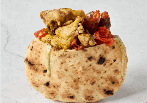 מיקס פרגית ומרגז בפיתה