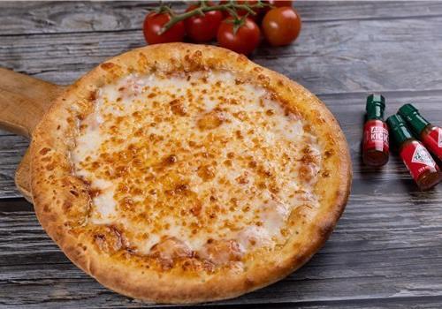 פיצה משפחתית צ'יזי פיצה + פיצה משפחתית קלאסית 100% מוצרלה