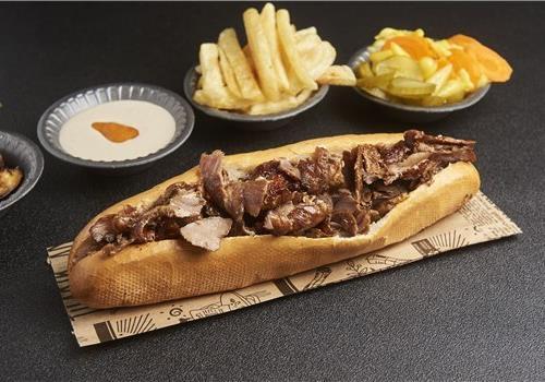 שווארמה בבאגט