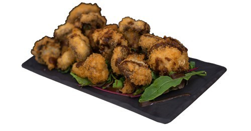 פטריות בטמפורה(בטטה קריספי)