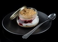 צנצנת קראמבל גבינה ותות