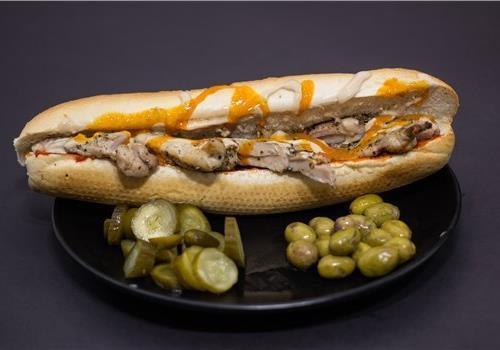 באגט חזה עוף