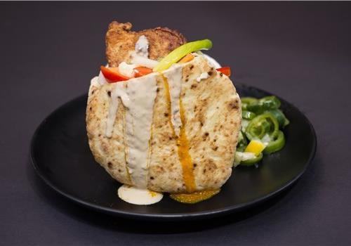 פיתה חזה עוף