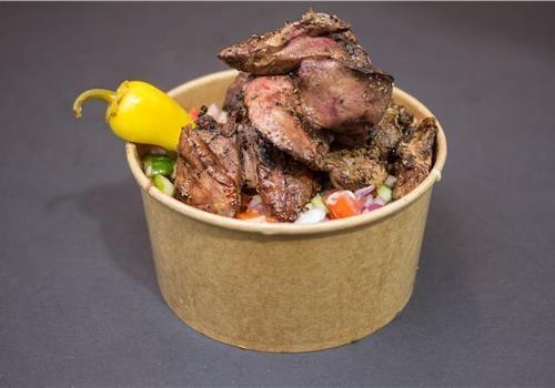 סלט כבד עוף