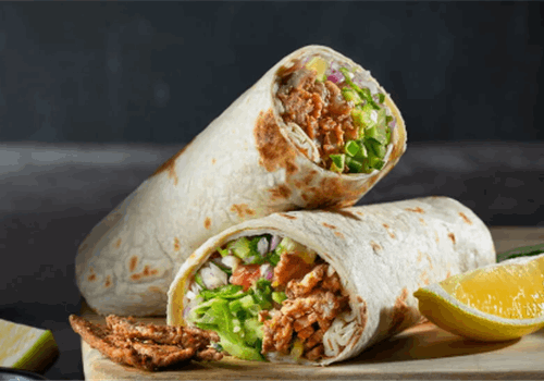 טורטיה אנטריקוט וחזה עוף