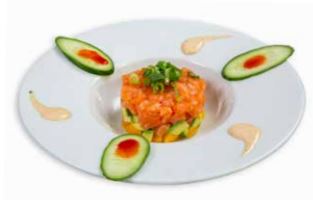 טרטר סלמון אבוקדו