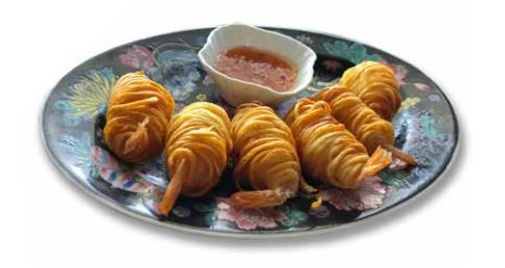 שרימפס עטוף תפו"א