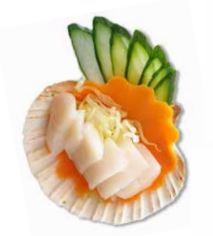 סשימי צדפות קוקי סן