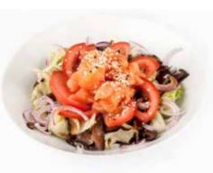 סלט סלמון נא