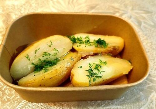 תפו"א אפוי בתיבול חמאה ושמיר - 2יח